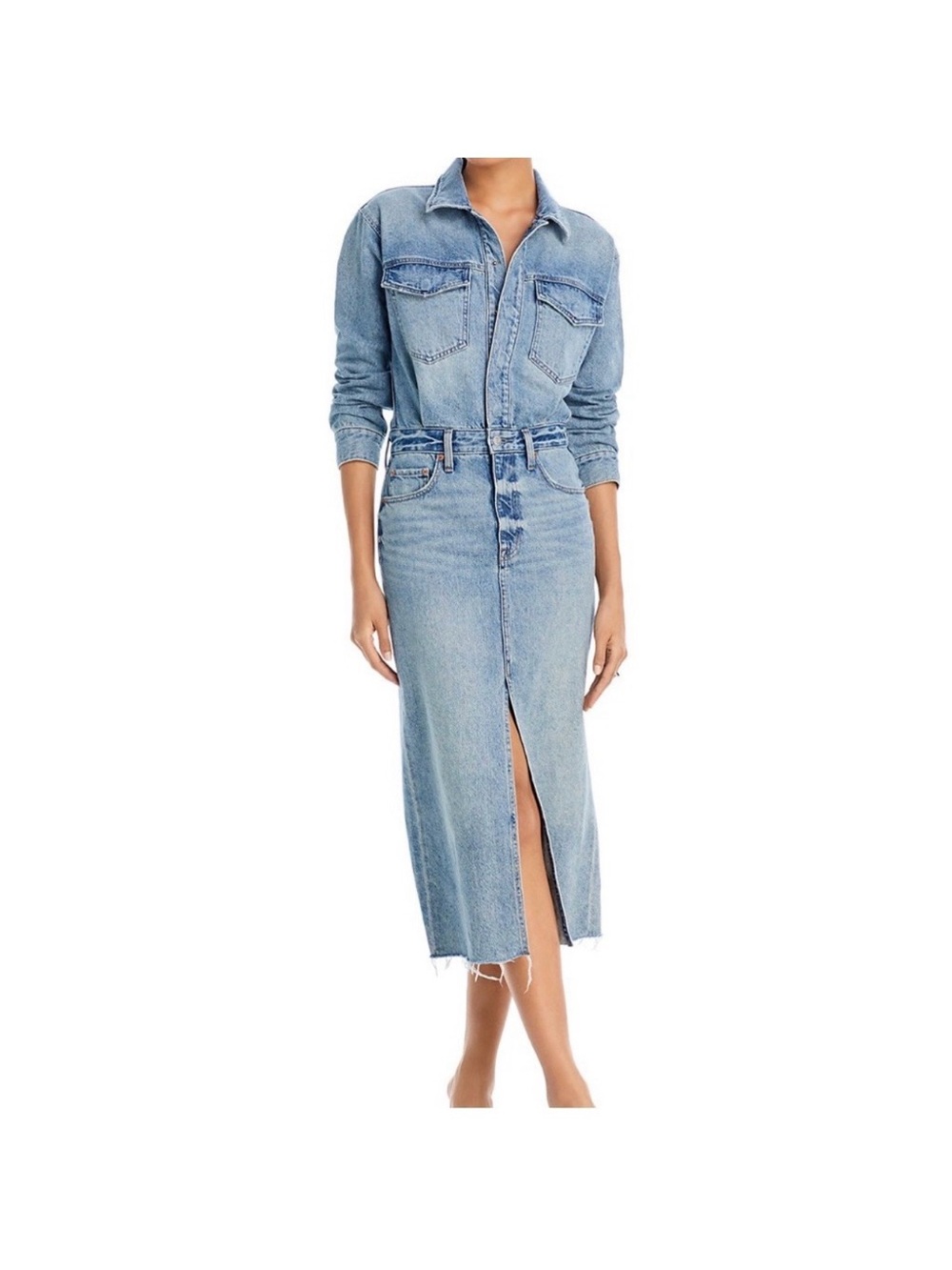 Pistola Blue Denim jumpsuit dress!